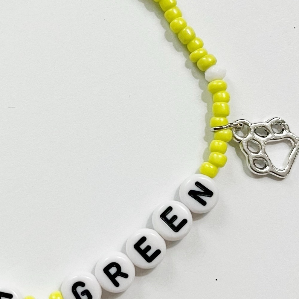 Taylor Swift Eras Tour Friendship Bracelet Key Lime Green Folklore - Picture 2 of 2